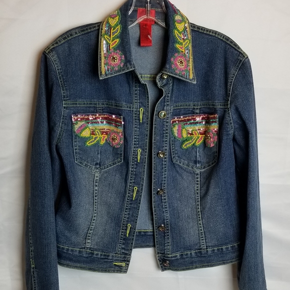Cristina Jackets & Blazers - Cristina Denim Jacket Sz S Women's